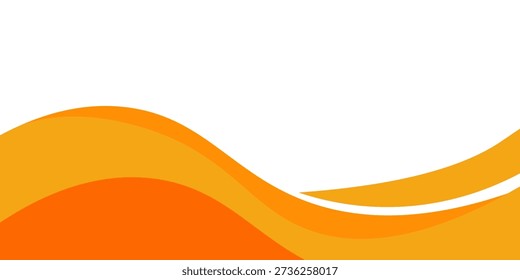 Vector orange line background curve element with white space for text and message design, overlapping layers, vector	
Vector orange line background curve element with white space for text and message design, overlapping layers, vector	
