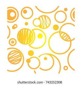 Vector Orange Ornament Concept V