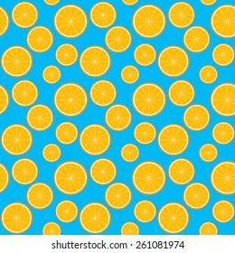 Vector orange pattern