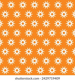 vector orange sun y2k background