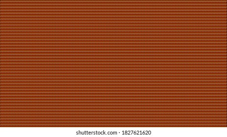 Vector orange texture composed of zigzag elements.
