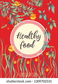 Vector organic labels, bio emblems for restaurants menu, natural products packaging. 100% natural, vegan, eco friendly, organic food labels. 