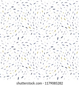 Vector organic seamless abstract background, freehand doodles pattern.