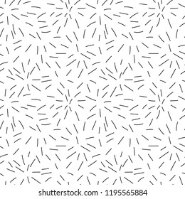 Vector organic seamless abstract background, freehand doodles pattern.