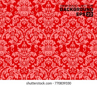 Vector organic seamless abstract background