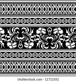 vector oriental pattern