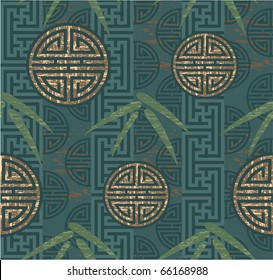 Vector Oriental Seamless Tile