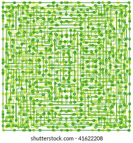 Vector original abstract background in green tones