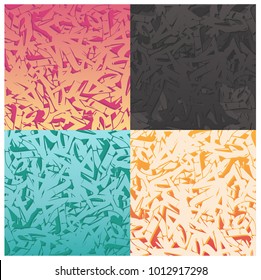 Vector original hip hop graffiti backgrounds.