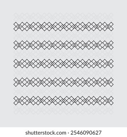 Vector ornament arranged by rectangular planes, for textiles, decorations, jalousie, wrapping paper and background
