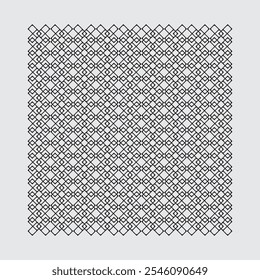 Vector ornament arranged by rectangular planes, for textiles, decorations, jalousie, wrapping paper and background