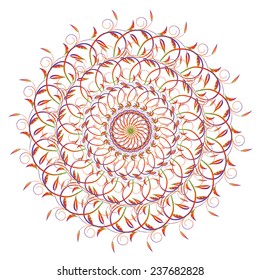 Vector ornament background