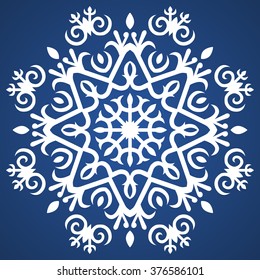 Vector Ornament With Caucasian Motifs