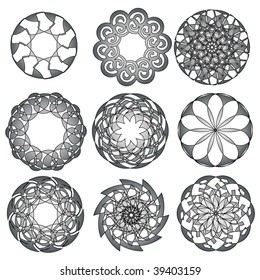 Vector Ornament Collection Stock Vector (Royalty Free) 39403159 ...
