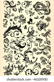 Vector ornament design