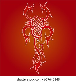 Vector ornament for design
