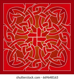 Vector ornament for design