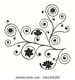 vector ornament design for frames, eps 10.