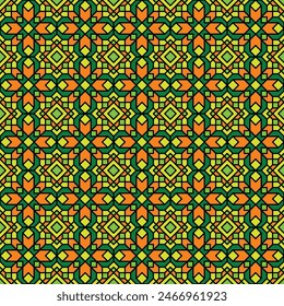 Vector ornament in ethnic style. Abstract seamless pattern with EPS 10.Simple modern background texture.