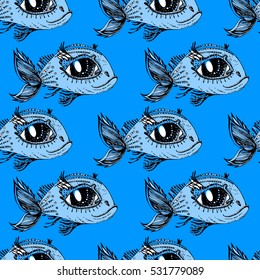 
vector ornament fish