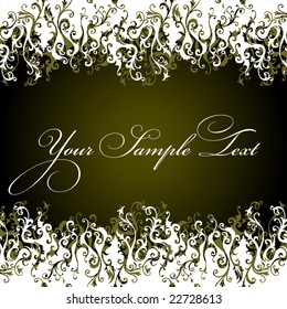 vector ornament In flower style
