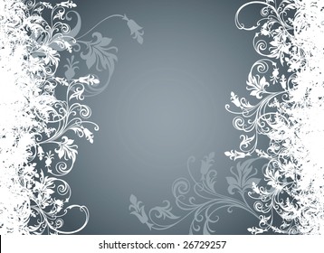 vector ornament In flower style