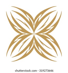 vector ornament In flower style