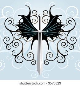 vector ornament In flower style