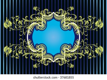 vector ornament In flower style