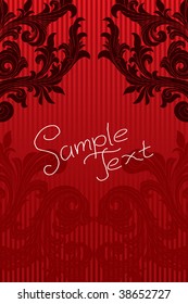 vector ornament In flower style