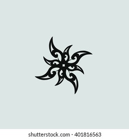 vector ornament In flower style