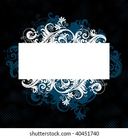 vector ornament In flower style