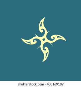 vector ornament In flower style
