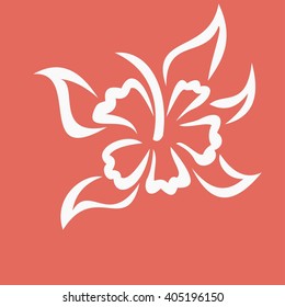 vector ornament In flower style