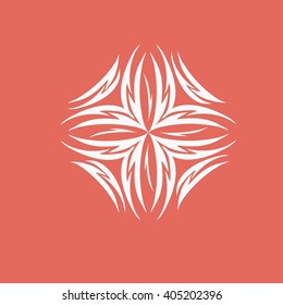 vector ornament In flower style
