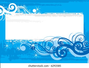 vector ornament In flower style