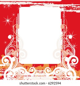 vector ornament In flower style
