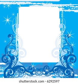 vector ornament In flower style