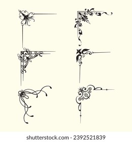 Vector Ornament Frame Border Design