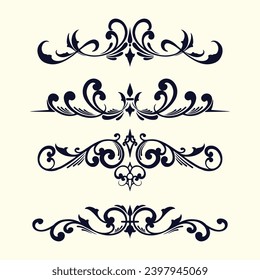 Vector Ornament Frame Border Design