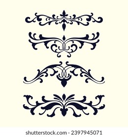 Vector Ornament Frame Border Design