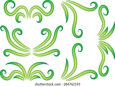 vector ornament lines