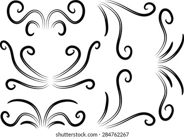 vector ornament lines