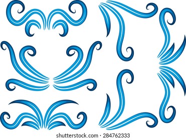 vector ornament lines
