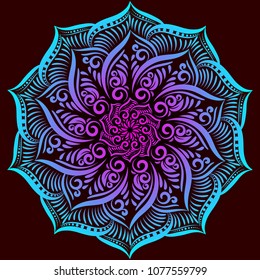 Vector Ornament Mandala 