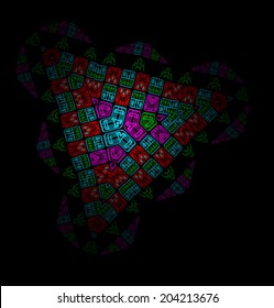 vector ornament mystic