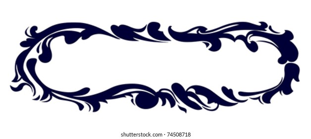 vector ornament on white background