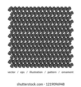 Vector ornament. Pattern abstract. Design background for card, web, print, wallpaper, textile, boxing, paper.