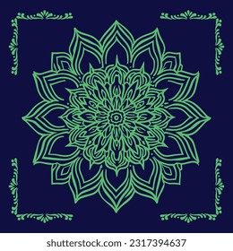 vector ornament pattern mandala design 