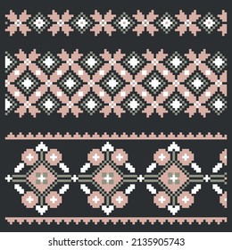 Ornamento vectorial para diseño impreso o web, logotipo, sello postal, postal, tarjeta de visita, textil.